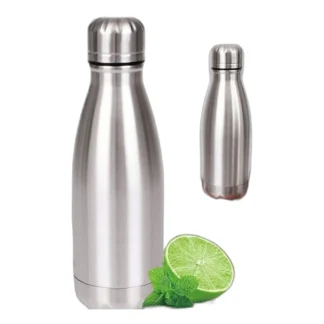 Butelka termiczna turystyczna bidon na wodę herbatę stalowy 500 ml 0,5 l — zdjęcie 1