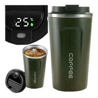 Kubek termiczny z wyświetlaczem LCD do kawy i herbaty — zdjęcie 1