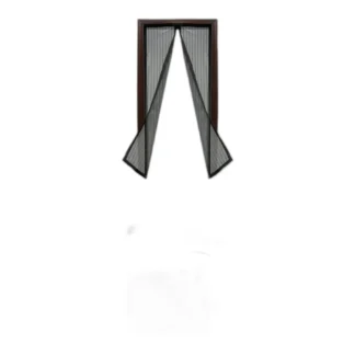 MOSKITIERA DRZWIOWA NA DRZWI OKNO BALKONOWE SIATKA MAGNETYCZNA 100X210 — zdjęcie 1