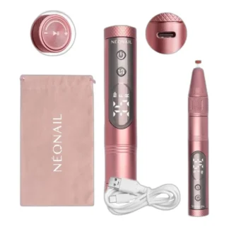 NeoNail Frezarka do paznokci bezprzewodowa różowa PEN DRILL PINK — zdjęcie 1