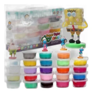 Piankolina Claydoll 24 kolory pianka 3 lata + zestaw z akcesoriami — zdjęcie 1