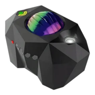 PROJEKTOR GWIAZD ZORZA POLARNA KSIĘŻYC LAMPKA NOCNA dla DZIECKA KOSMOS BT — zdjęcie 1