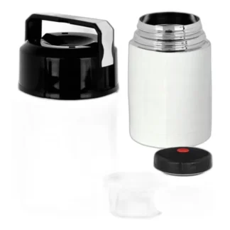 TERMOS OBIADOWY NA ZUPĘ LUNCHBOX POJEMNIK MENAŻKA NA ŻYWNOŚĆ TERMICZNY 1L — zdjęcie 1